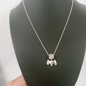 Sterling Silver Scottish Terrier Necklace